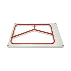 Stampo 270x200 mm per macchina Termosigillatrice vaschette con 3 scomparti e dimensione 225x175 mm