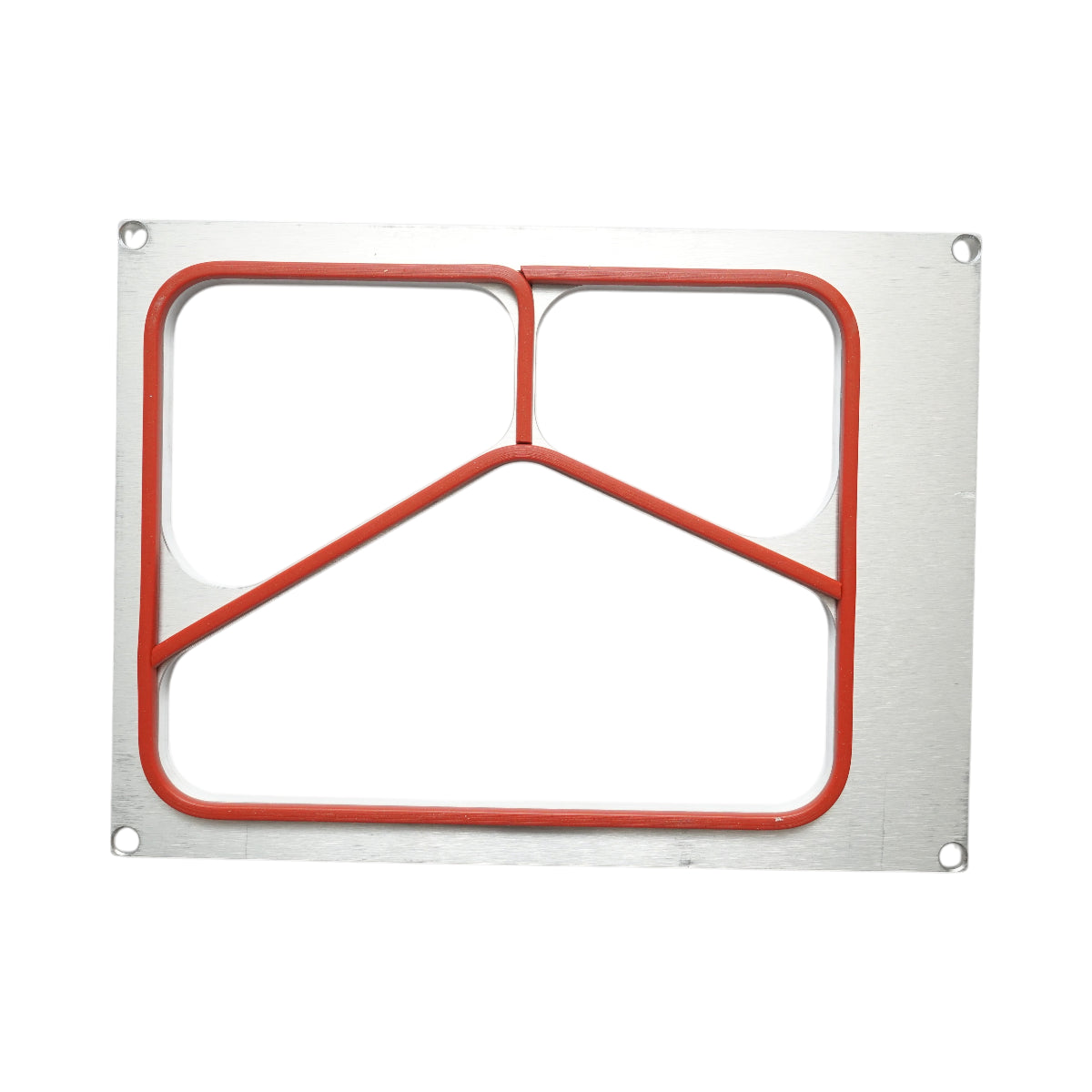 Stampo 270x200 mm per macchina Termosigillatrice vaschette con 3 scomparti e dimensione 225x175 mm