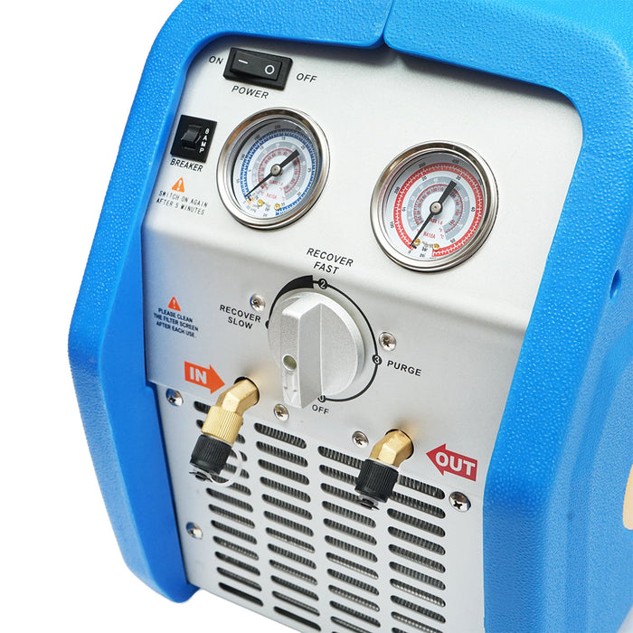 Stazione di recupero freon 1 HP, 220 V per categoria III, IV, V