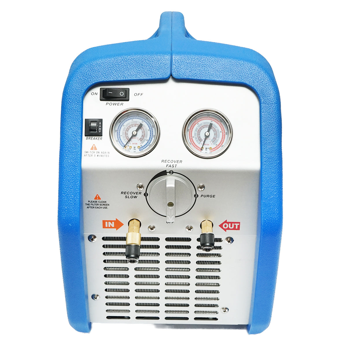 Stazione di recupero freon 3/4 HP, 220V per categoria III, IV, V