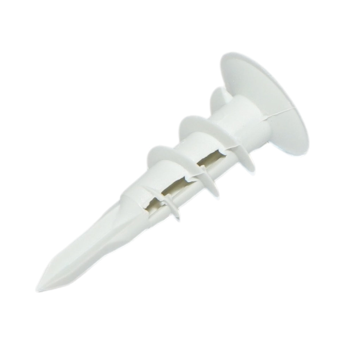 Tassello autoforante in plastica per cartongesso 14x32mm tipo chiocciola 200 pz/scatola