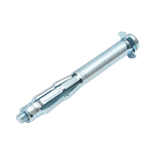 Tassello metallico per cartongesso tipo Molly 6x80mm in acciaio zincato, testa a croce 50 pz/scatola