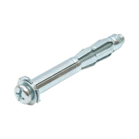 Tassello metallico per cartongesso tipo Molly 8x80mm in acciaio zincato, testa a croce 50 pz/scatola