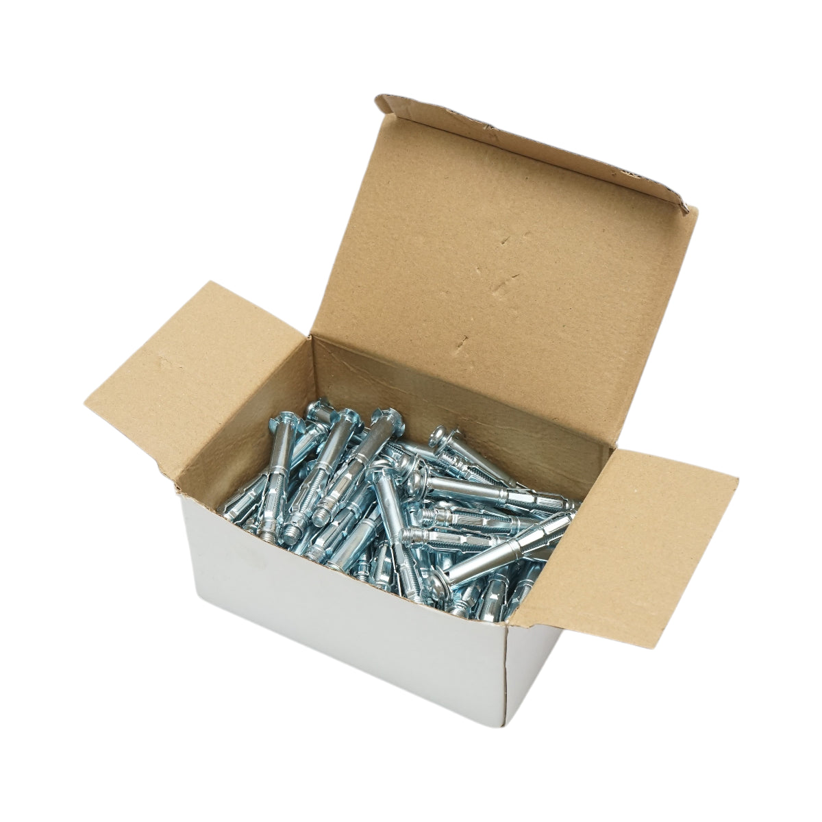 Tassello metallico per cartongesso tipo Molly 8x80mm in acciaio zincato, testa a croce 50 pz/scatola