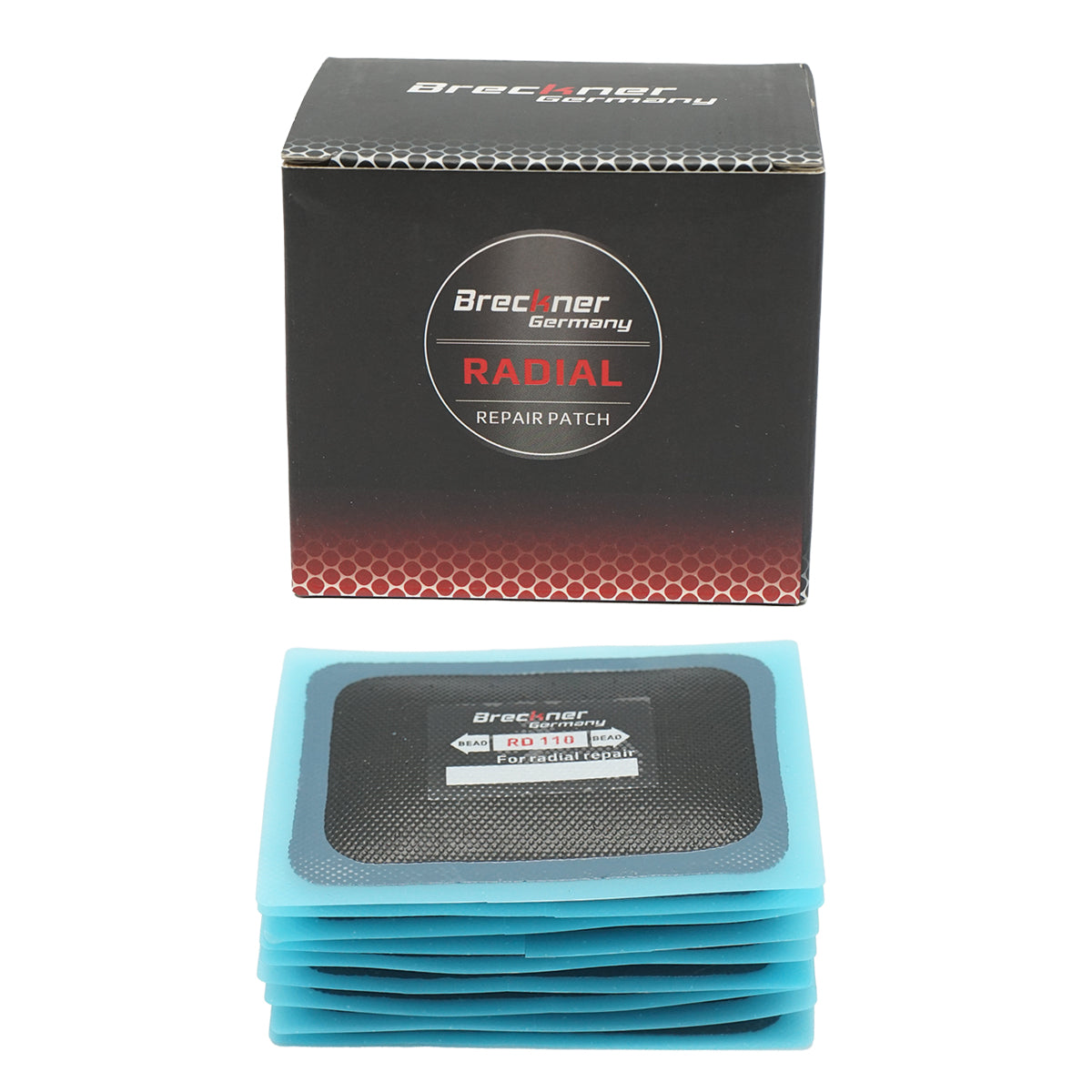 Toppa per pneumatici radiali 55x75mm 20 pezzi/set Breckner Germany