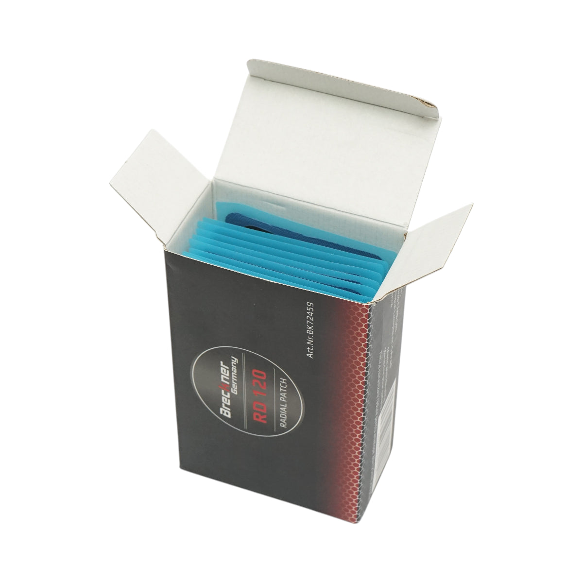 Toppa per pneumatici radiali 80x125mm 10 pezzi/set Breckner Germany