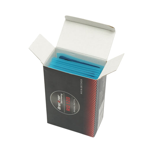 Toppa per pneumatici radiali 80x125mm 10 pezzi/set Breckner Germany