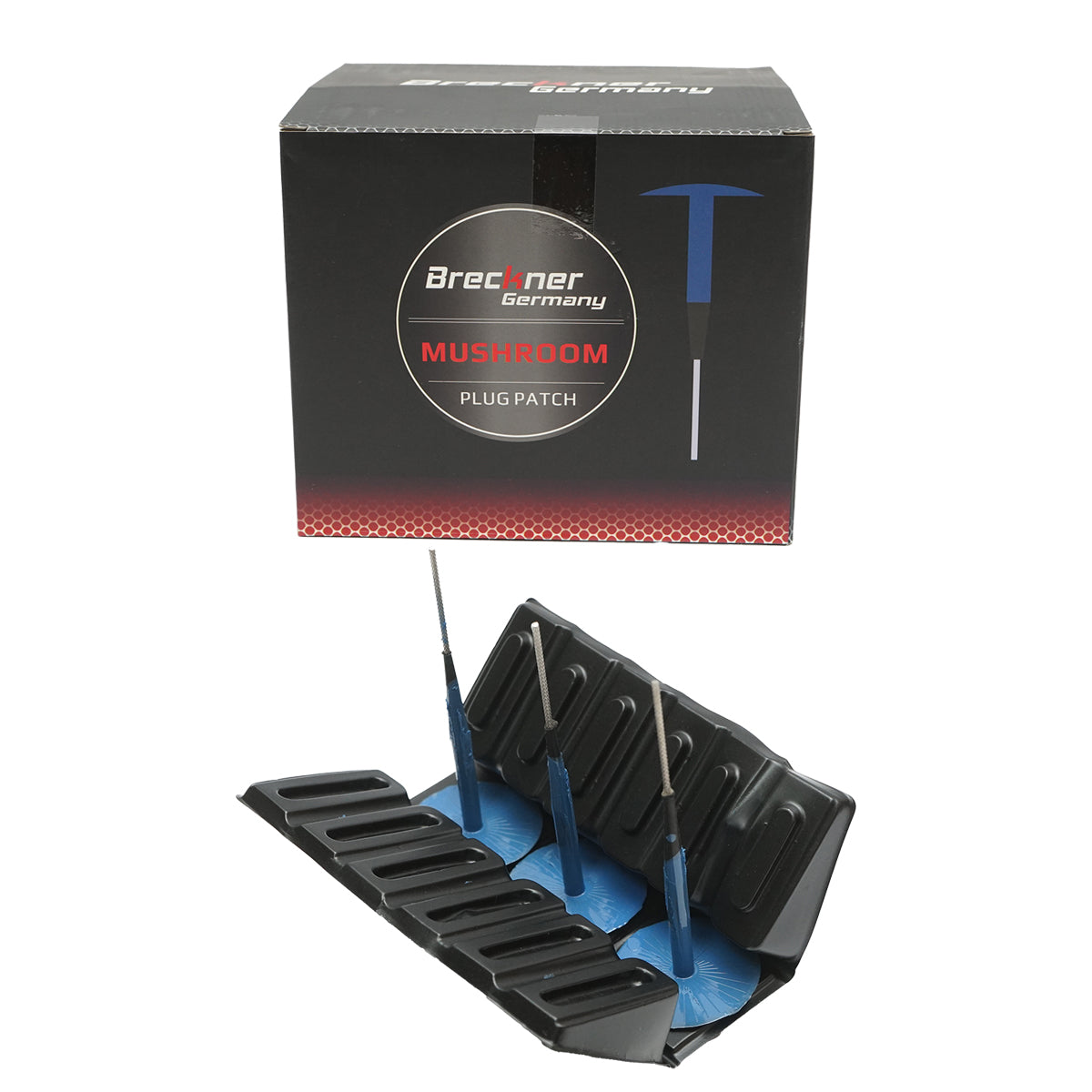 Toppa universale per pneumatici a forma di fungo da 5 mm, 24 pezzi/set Breckner Germany