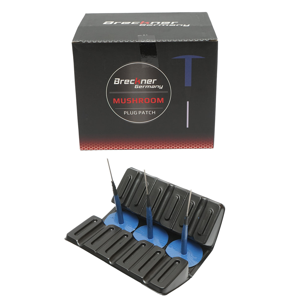 Toppa universale per pneumatici a forma di fungo da 7 mm, 18 pezzi/set Breckner Germany