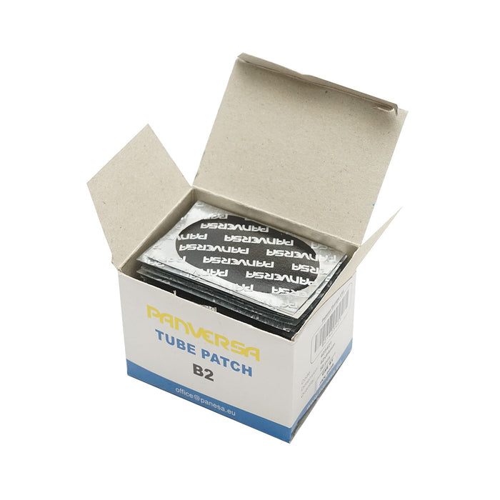 Toppe di vulcanizzazione ovali 42x64mm B2 per camere d'aria 50 pz/set Panversa