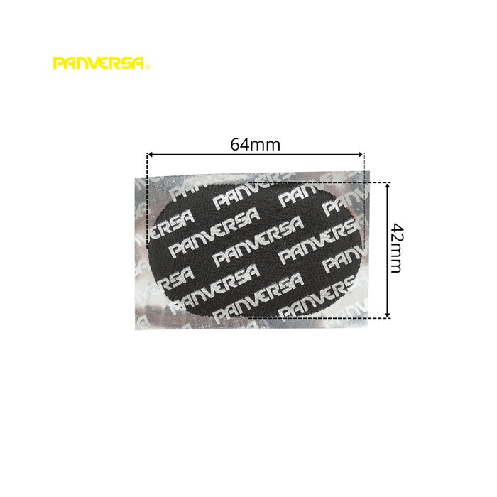 Toppe di vulcanizzazione ovali 42x64mm B2 per camere d'aria 50 pz/set Panversa