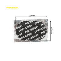 Toppe di vulcanizzazione ovali 47x102mm PP8 per camere d'aria 25 pz/set Panversa