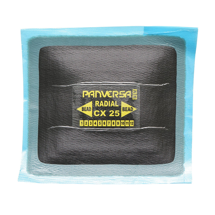 Toppe di vulcanizzazione radiali 108x120mm per pneumatici 10 pz/scatola CX-25 Panversa