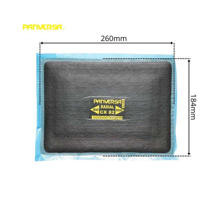 Toppe di vulcanizzazione radiali 184x260mm per pneumatici 5 pz/scatola CX-82 Panversa