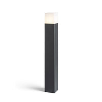 Lampada da terra CLYDE 60 paletto grigio antracite  230V E27 28W IP44