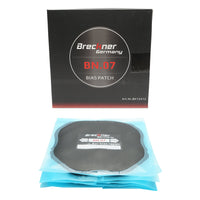 Toppe per riparazione pneumatici diagonali 295x295mm 10 pezzi/set Breckner Germany