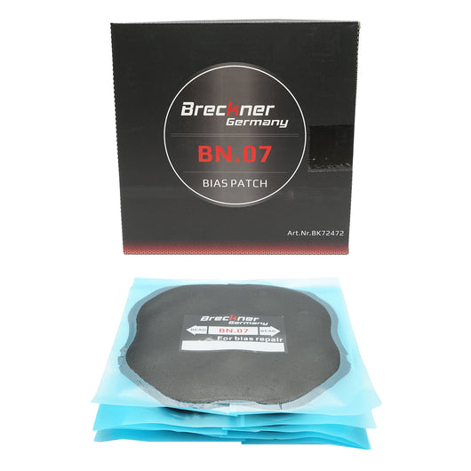 Toppe per riparazione pneumatici diagonali 295x295mm 10 pezzi/set Breckner Germany