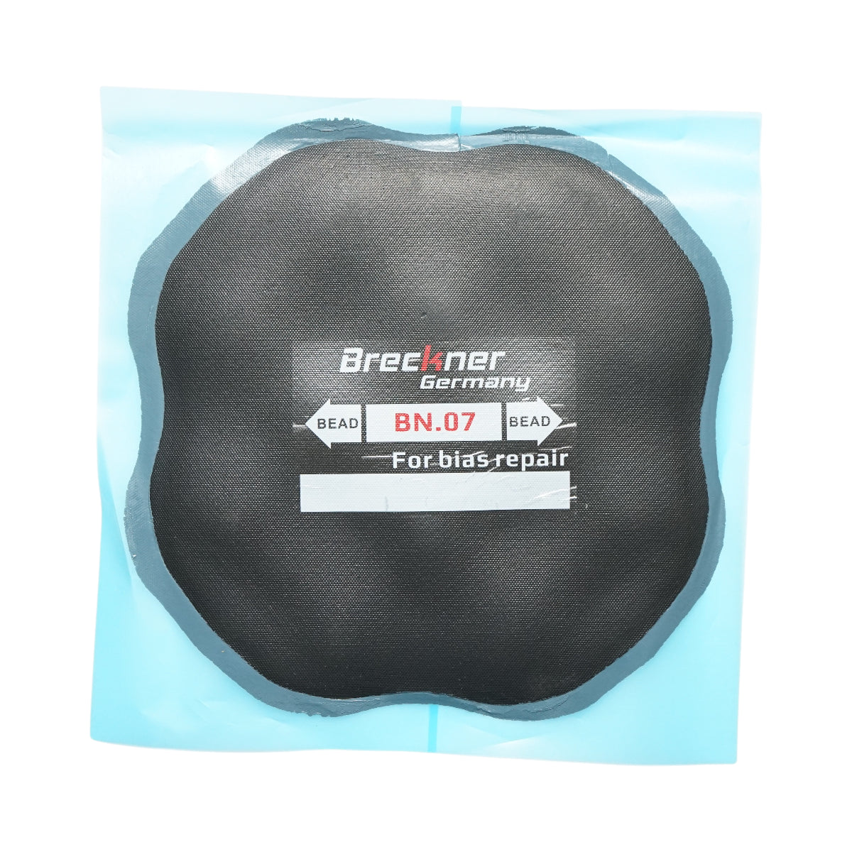 Toppe per riparazione pneumatici diagonali 295x295mm 10 pezzi/set Breckner Germany