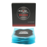 Toppe per vulcanizzazione pneumatici diagonali 115x115mm 10 pezzi/setBreckner Germany