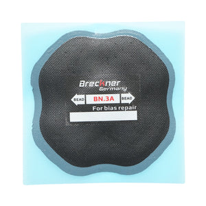 Toppe per vulcanizzazione pneumatici diagonali 115x115mm 10 pezzi/setBreckner Germany