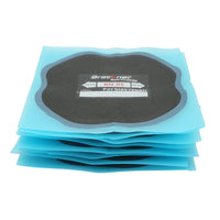 Toppe per vulcanizzazione pneumatici diagonali 170x170mm 10 pezzi/set Breckner Germany