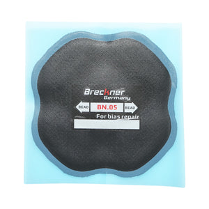 Toppe per vulcanizzazione pneumatici diagonali 170x170mm 10 pezzi/set Breckner Germany