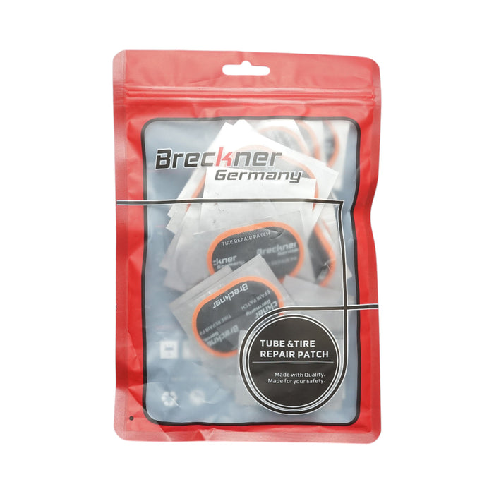 Toppe vulcanizzanti ovali 40x60mm universali per camere d'aria 40 pz/set Breckner Germany