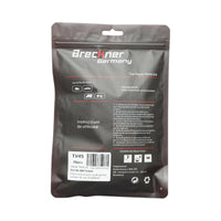 Toppe vulcanizzanti ovali 45x80mm universali per camere d'aria 30 pz/set Breckner Germany