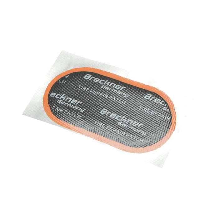 Toppe vulcanizzanti ovali 45x80mm universali per camere d'aria 30 pz/set Breckner Germany