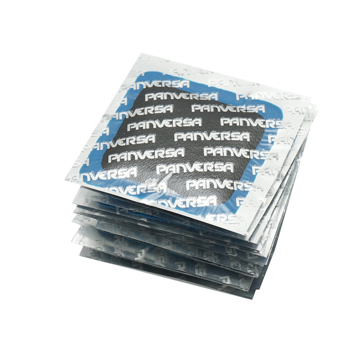 Toppe vulcanizzanti quadrate 66mm UP8 per camere d'aria 25 pz/set Panversa