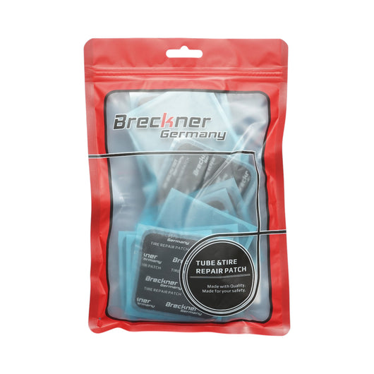 Toppe vulcanizzanti quadrate 70x70mm universali per camere d'aria 25 pz/set Breckner Germany