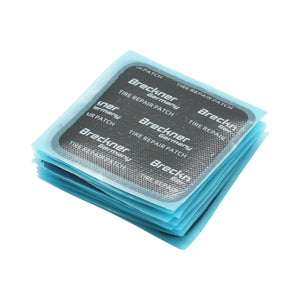 Toppe vulcanizzanti quadrate 70x70mm universali per camere d'aria 25 pz/set Breckner Germany