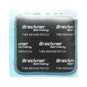 Toppe vulcanizzanti quadrate 70x70mm universali per camere d'aria 25 pz/set Breckner Germany