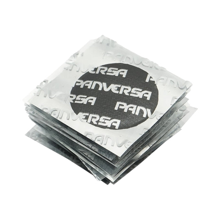 Toppe vulcanizzanti rotonde 33mm PP0 per camere d'aria 50 pz/set Panversa