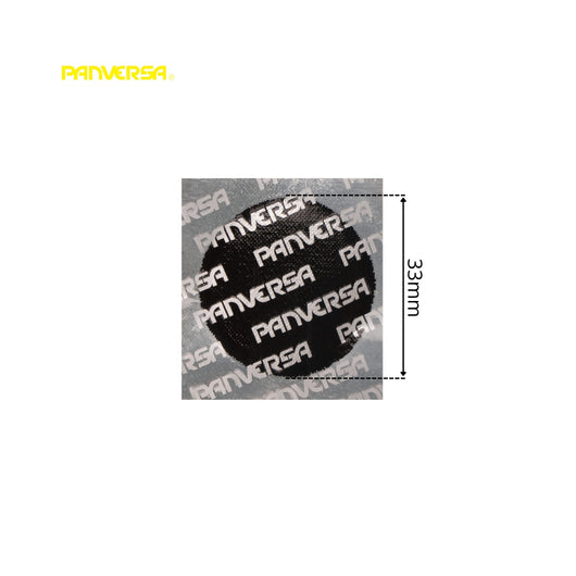 Toppe vulcanizzanti rotonde 33mm PP0 per camere d'aria 50 pz/set Panversa