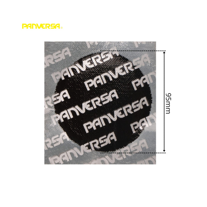 Toppe vulcanizzanti rotonde 95mm PP5 per camere d'aria 10 pz/set Panversa