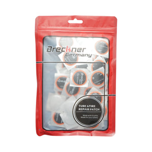 Toppe vulcanizzanti rotonde universali da 30 mm per camere d'aria, 100 pezzi/set Breckner Germany