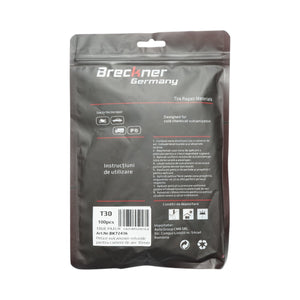 Toppe vulcanizzanti rotonde universali da 30 mm per camere d'aria, 100 pezzi/set Breckner Germany