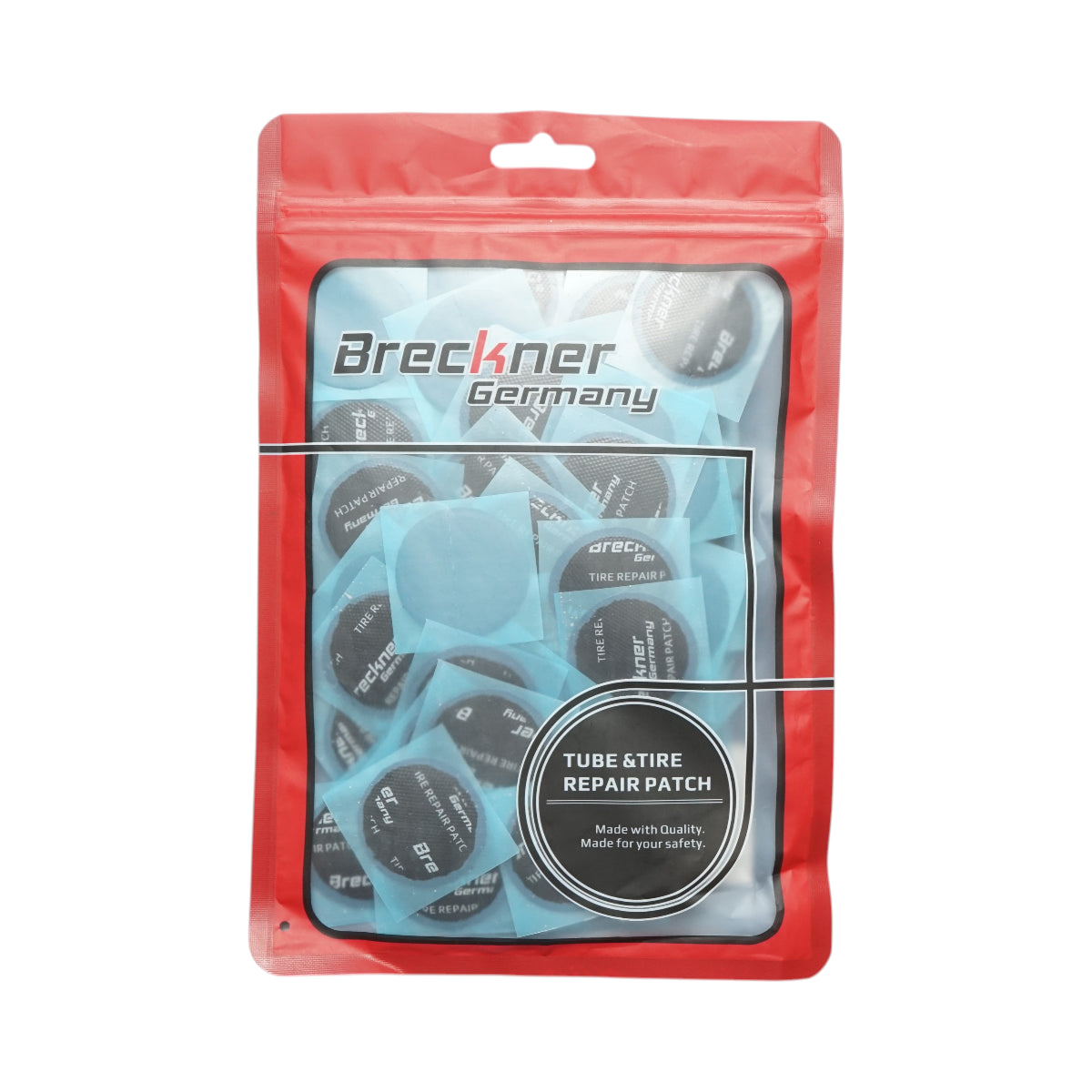 Toppe vulcanizzanti rotonde universali da 35 mm per camere d'aria, 100 pezzi/set Breckner Germany