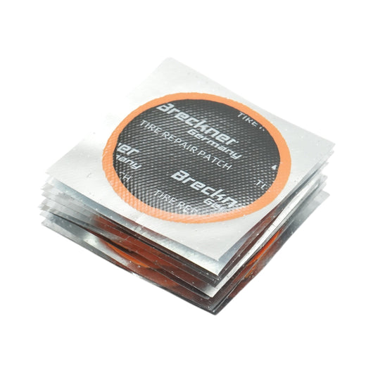 Toppe vulcanizzanti rotonde universali da 50 mm per camere d'aria, set da 50 pezzi Breckner Germany