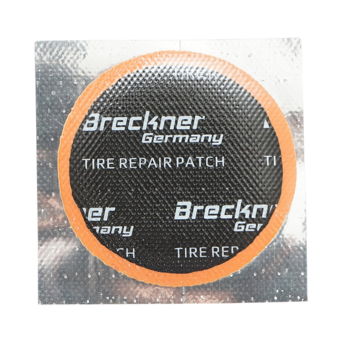 Toppe vulcanizzanti rotonde universali da 50 mm per camere d'aria, set da 50 pezzi Breckner Germany