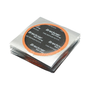 Toppe vulcanizzanti rotonde universali da 70 mm per camere d'aria, set da 25 pezzi Breckner Germany