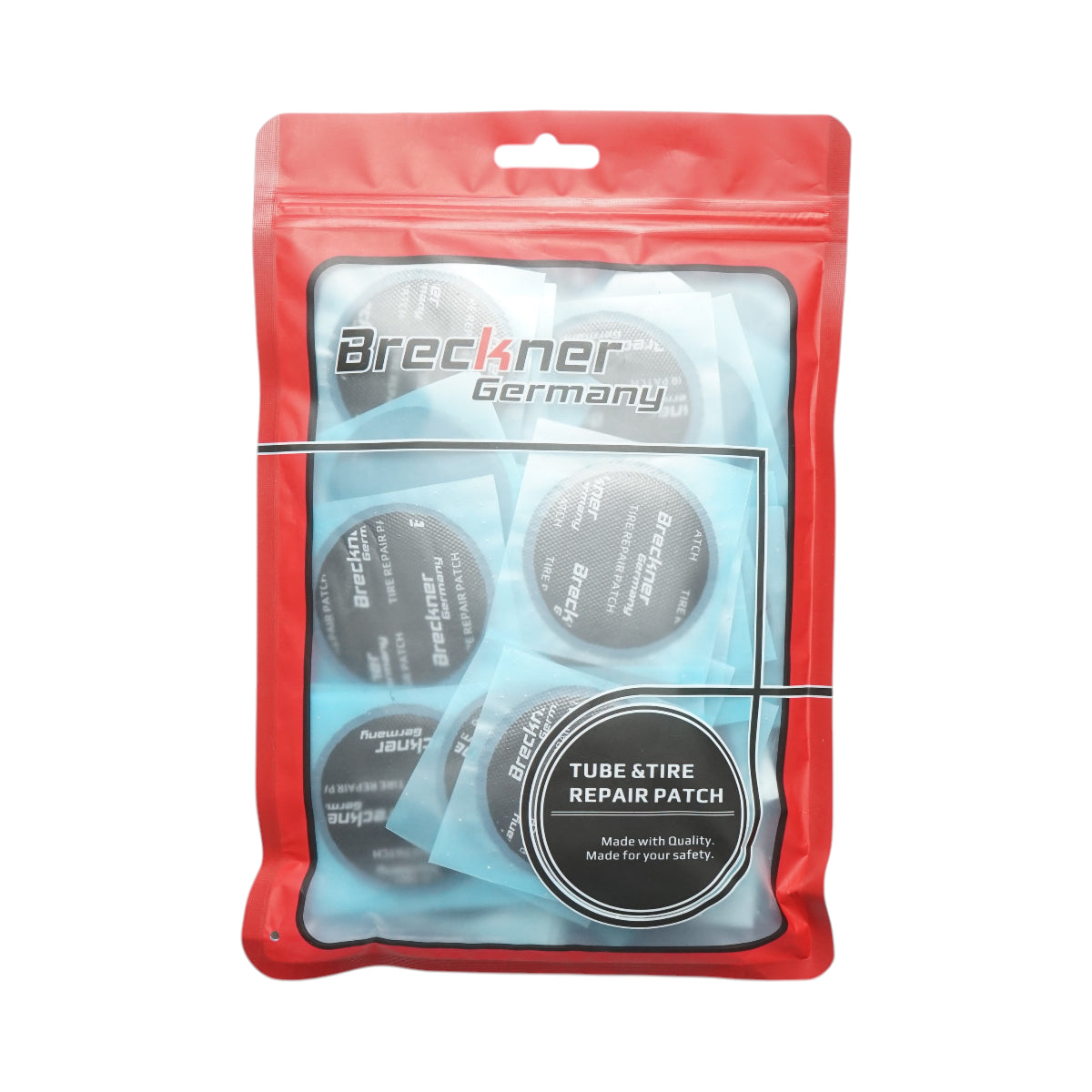 Toppe vulcanizzanti universali rotonde da 55 mm per camere d'aria, 50 pezzi/set Breckner Germany