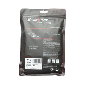 Toppe vulcanizzanti universali rotonde da 55 mm per camere d'aria, 50 pezzi/set Breckner Germany