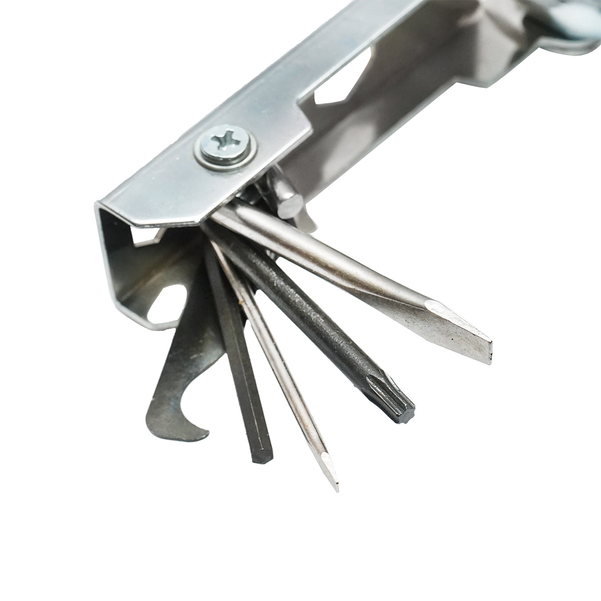 Utensile multifunzionale tipo coltello per la manutenzione della motosega