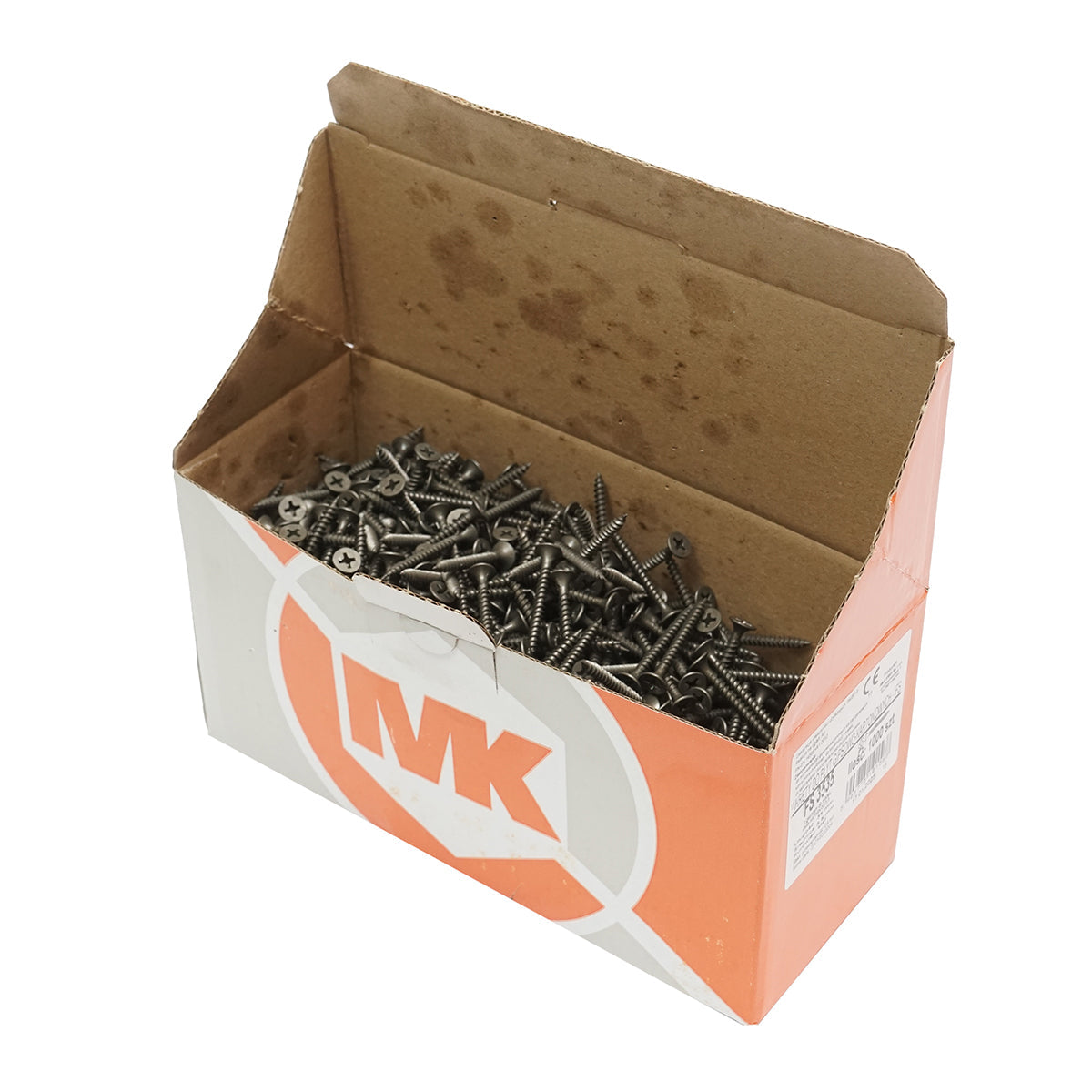 Vite autofilettante per cartongesso 3,5x35mm in acciaio fosfatato con testa svasata 1000 pz/scatola