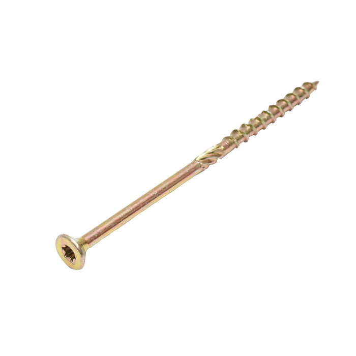 Vite autofilettante per legno a testa svasata 6x120mm tipo torx TX30, 100 pz/scatola