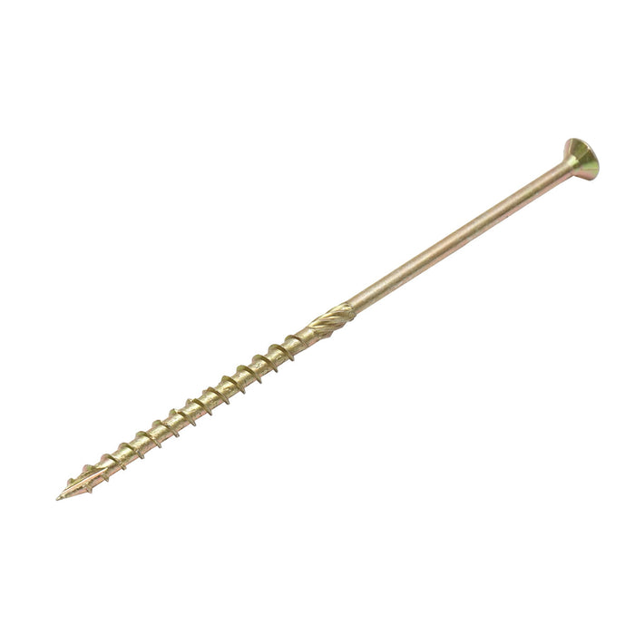 Vite autofilettante per legno a testa svasata 6x160mm tipo torx TX30, 100 pz/scatola