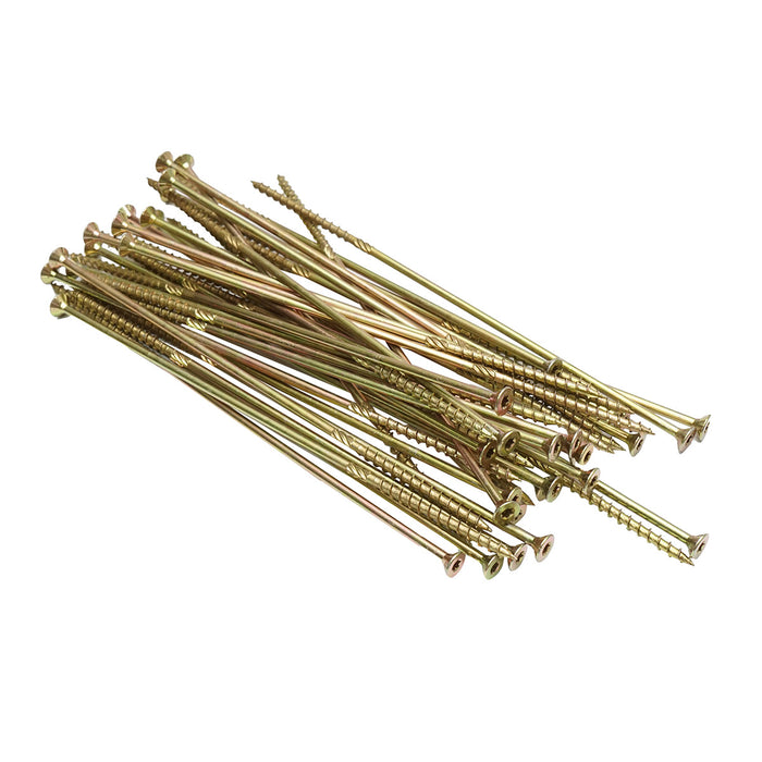 Vite autofilettante per legno a testa svasata 6x260mm tipo torx TX30, 100 pz/scatola