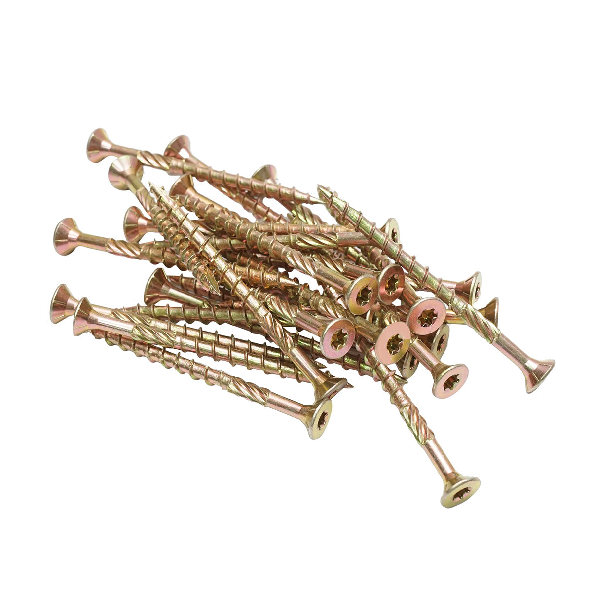 Vite autofilettante per legno a testa svasata 6x80mm tipo torx TX30, 200 pz/scatola